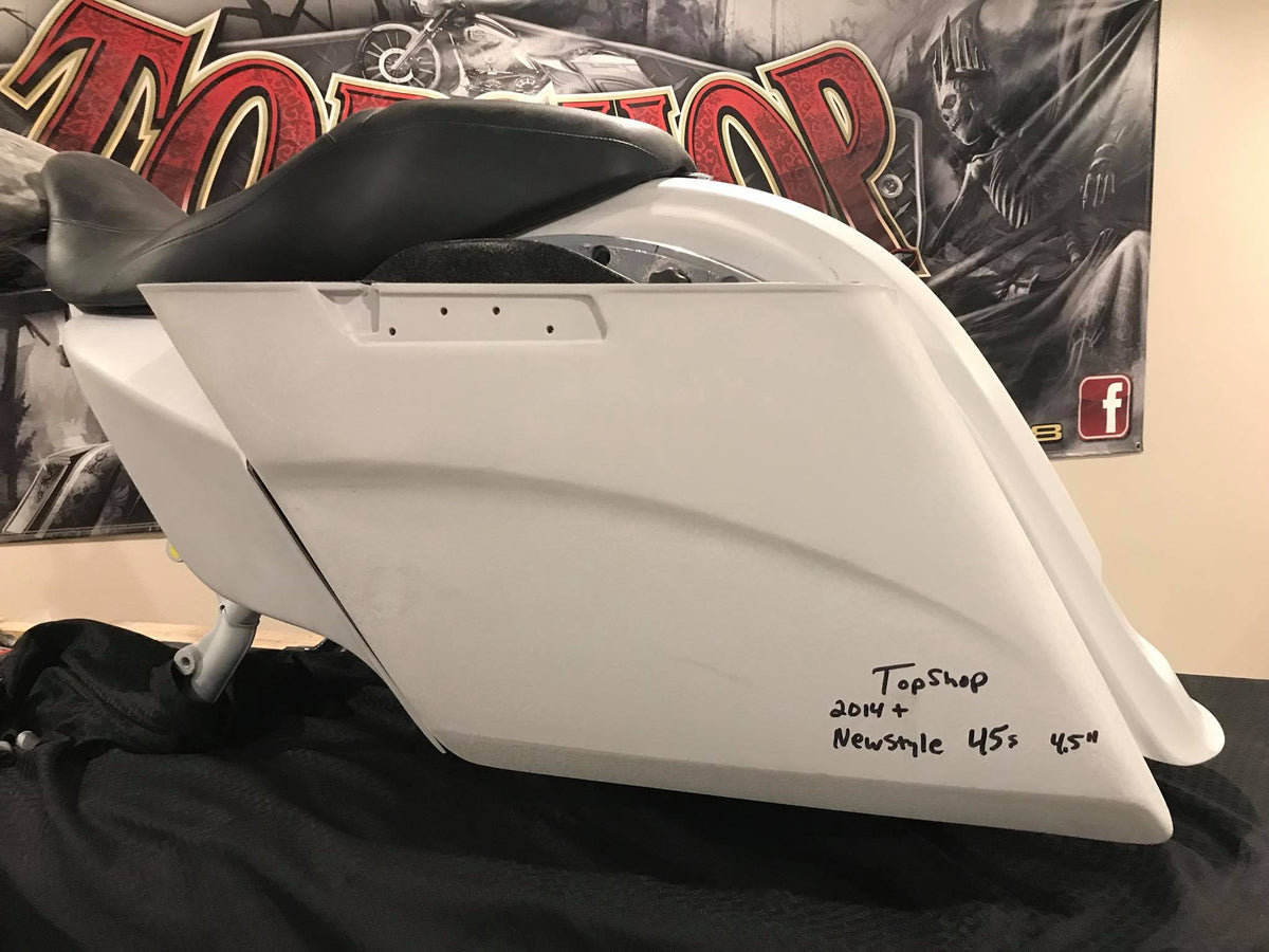 2014-23 Harley Touring 45-Degree Stretched Saddlebags