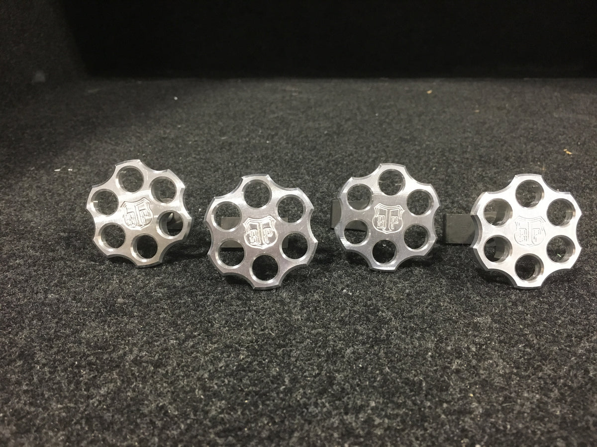 Black .40 Caliber Custom Bag Knobs