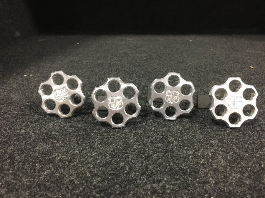 Black .40 Caliber Custom Bag Knobs