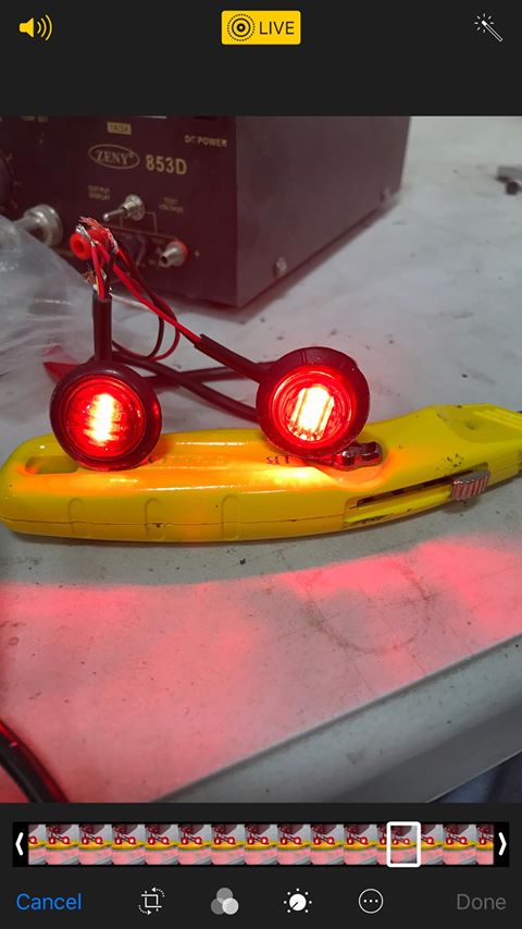 Round LED lights