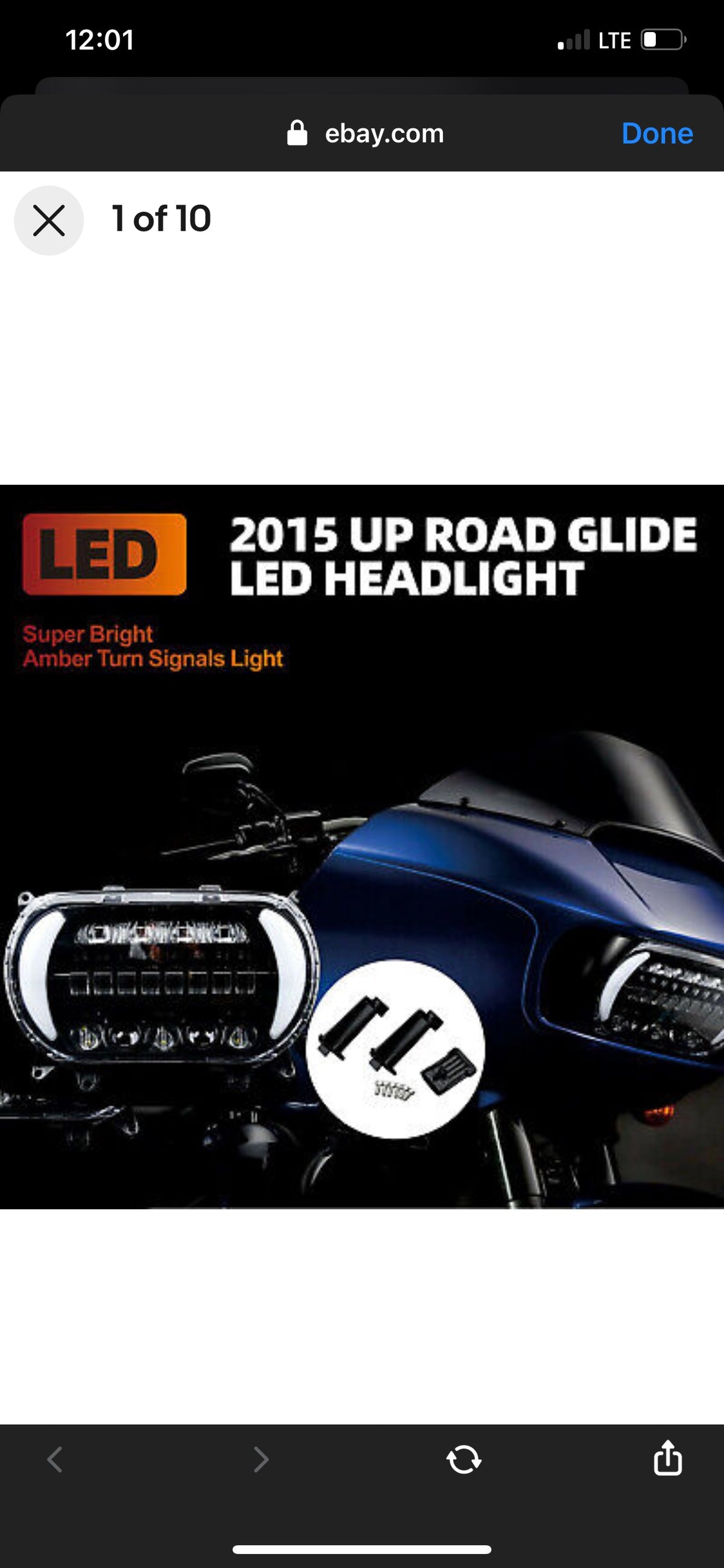 2015-2023 Road Glide Headlight