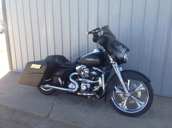2008 & Earlier Harley Touring 4.5-Inch Stretched Saddlebags